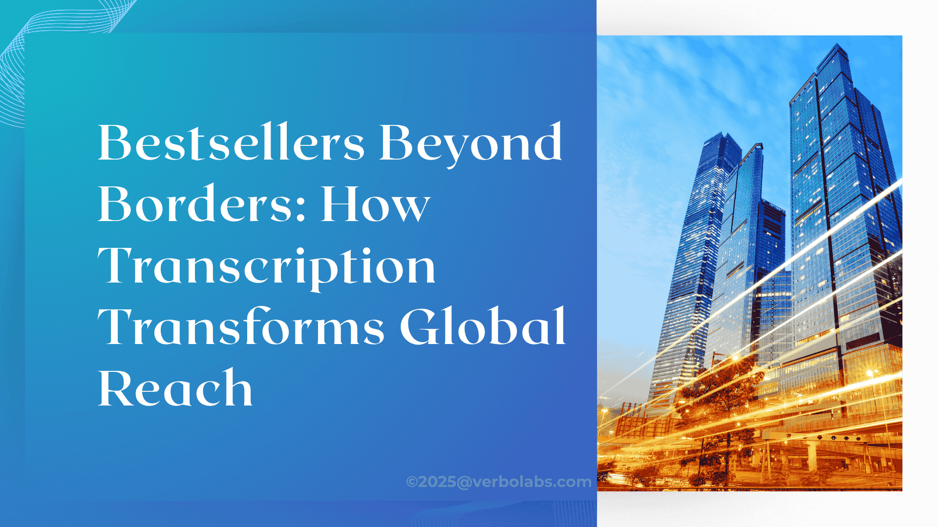 Bestsellers Beyond Borders How Transcription Transforms Global Reach