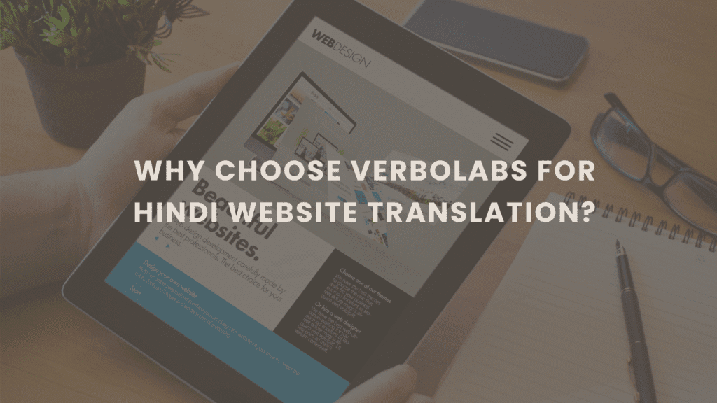 hy Choose VerboLabs for Hindi Website Translation