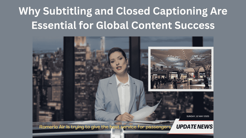 Why Subtitling and Closed Captioning Are Essential for Global Content Success in 2025