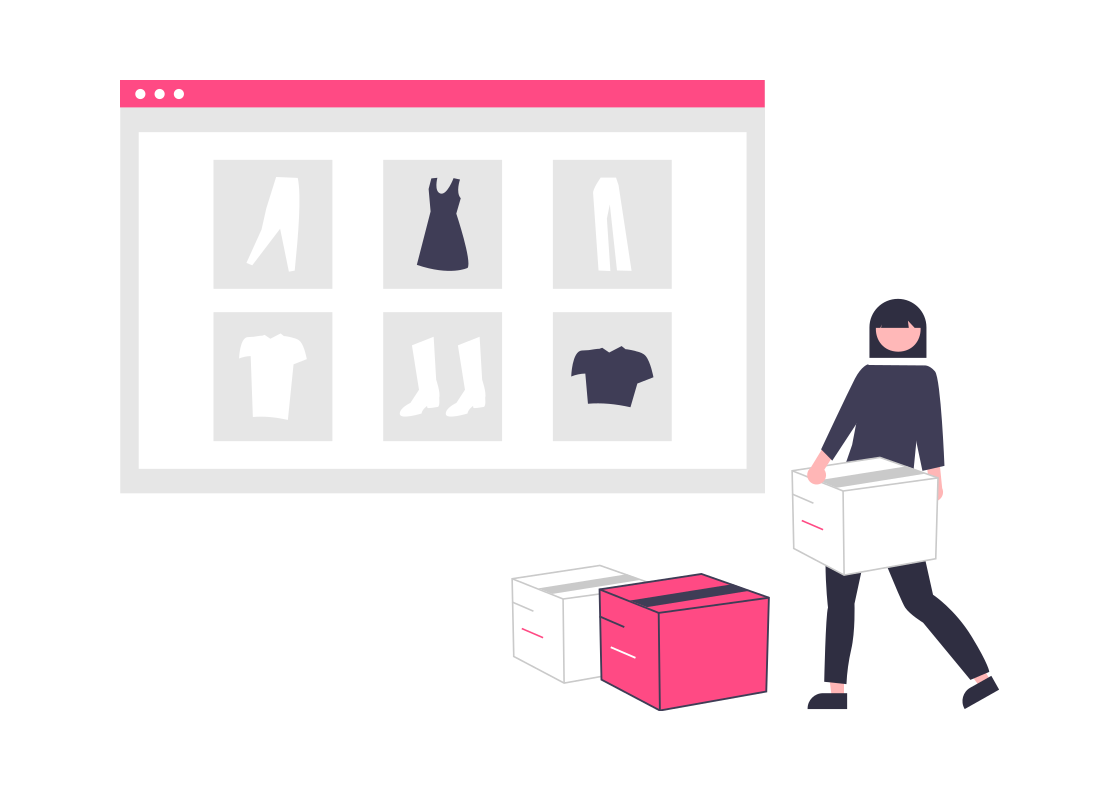 web shopping
