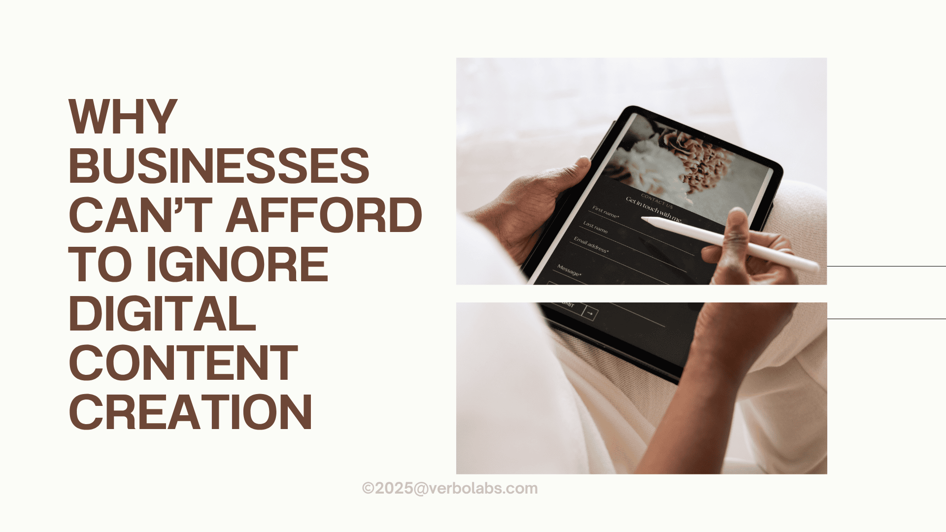 Why Businesses Can’t Afford to Ignore Digital Content Creation