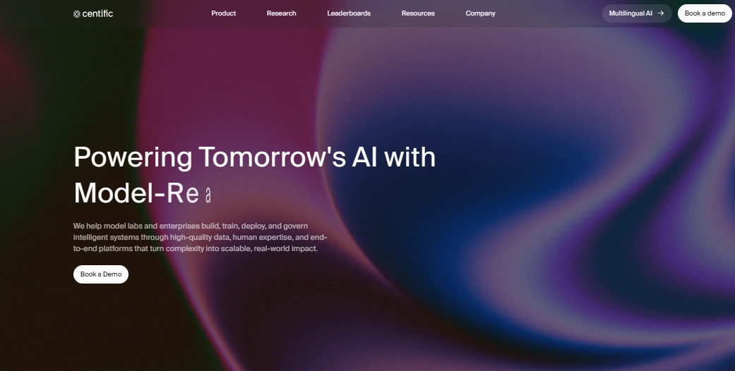 Centific Homepage