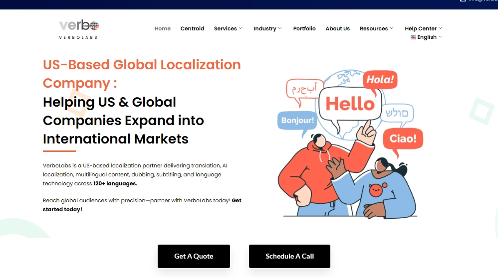 Verbolabs Homepage