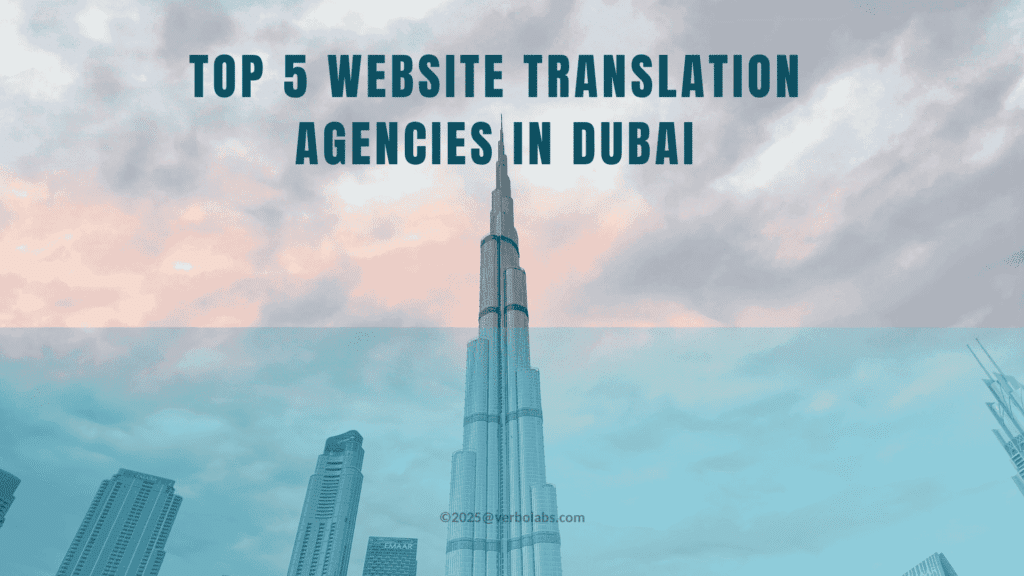 Top 5 Website Translation Agency in Dubai