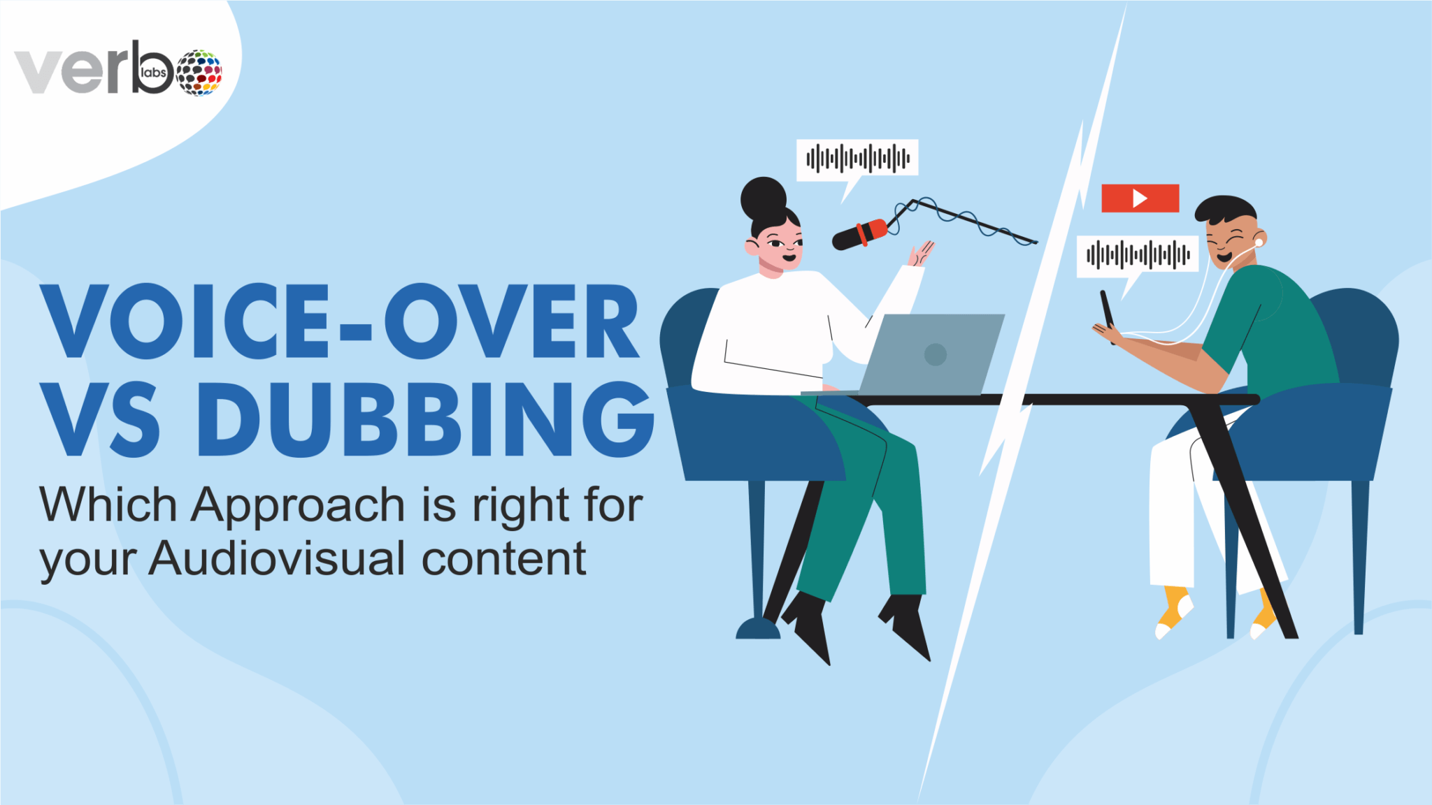 VoiceOver vs Dubbing Which Approach is Right for Your Audiovisual