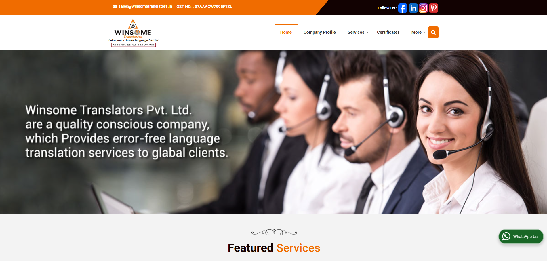 Winsome Translators Pvt. Ltd.