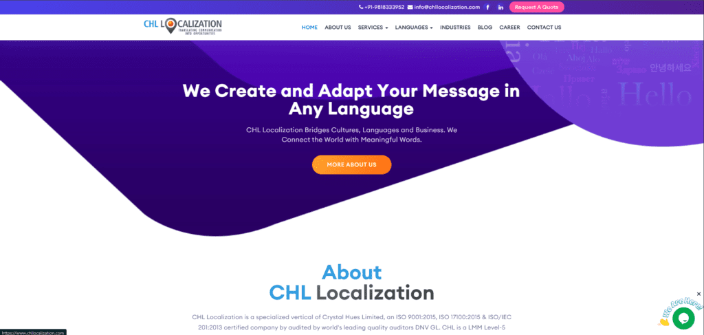 CHL Localization