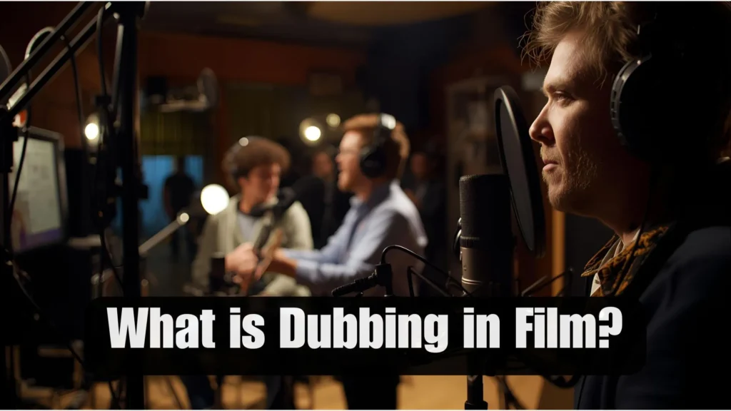 What is dubbing in film