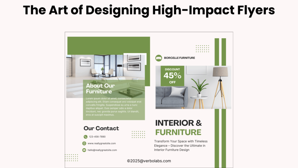The Art of Designing High-Impact Flyers