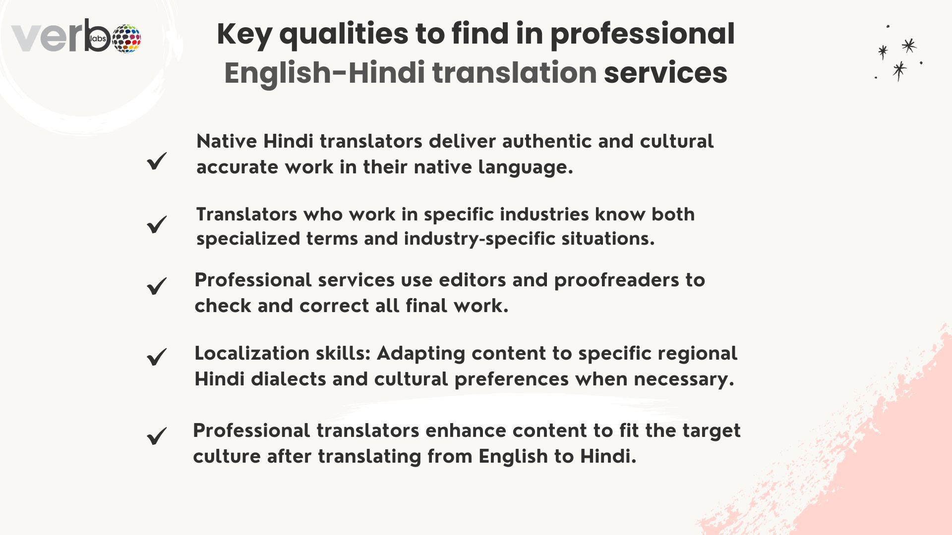 Key qualities to find in professional English-Hindi translation services
