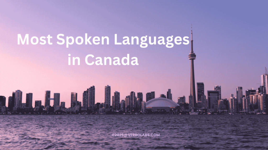 Most Spoken Languages in Canada