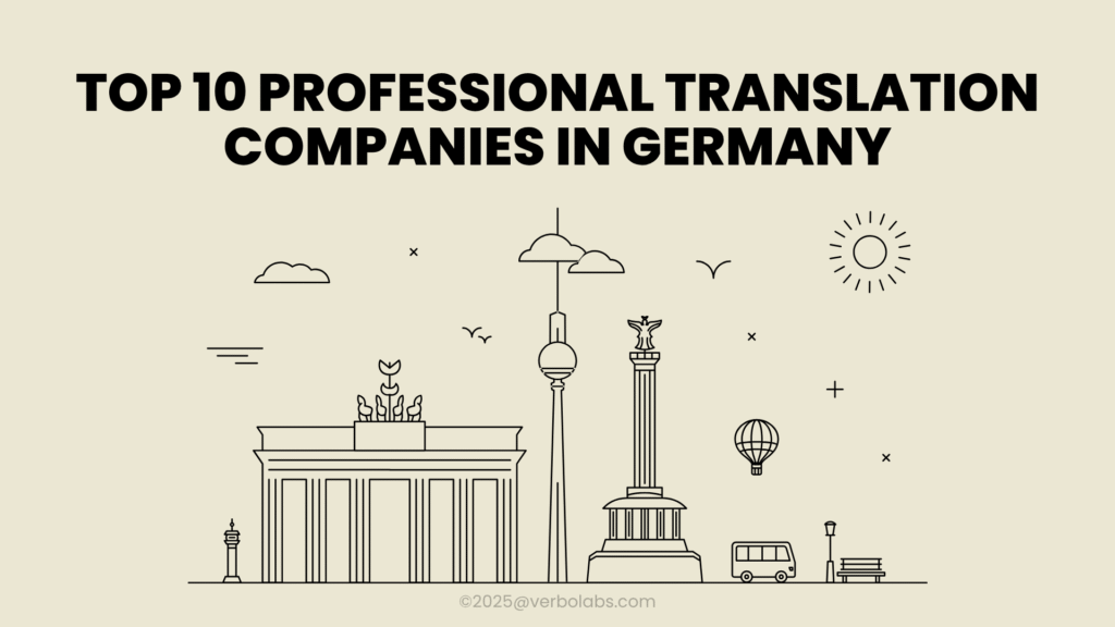 Top 10 Professional Translation Companies in Germany