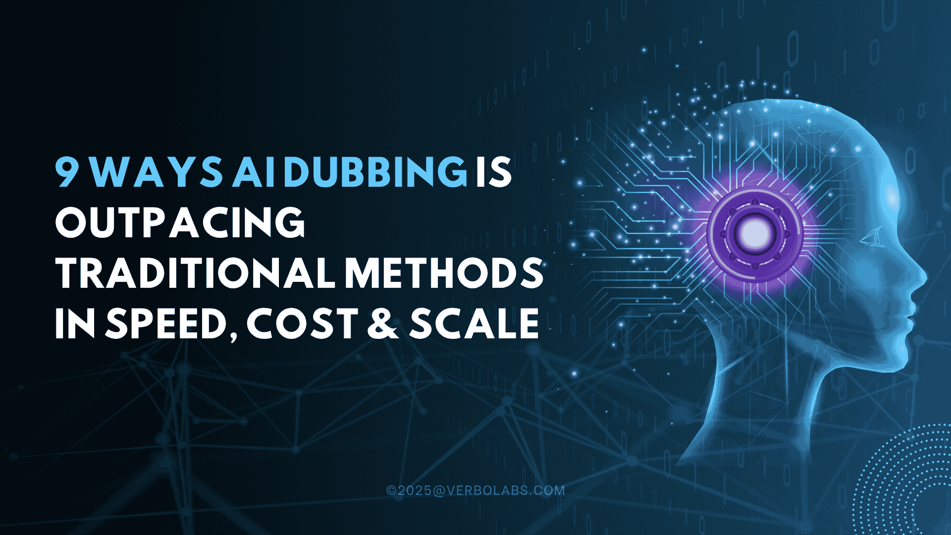 9 Ways AI Dubbing Is Outpacing Traditional Methods in Speed, Cost & Scale