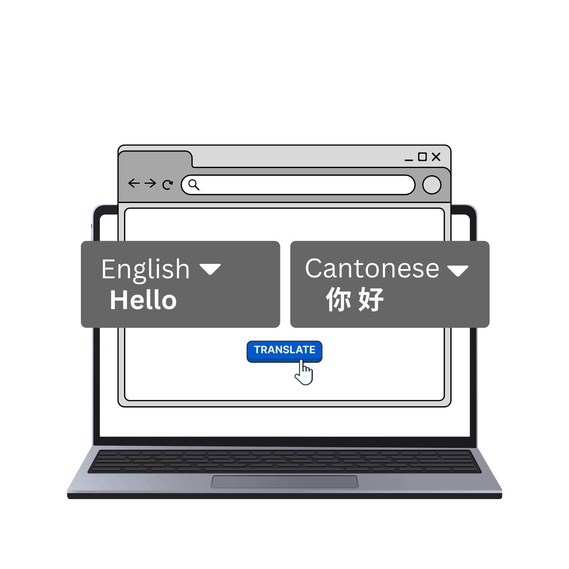 English to Cantonese