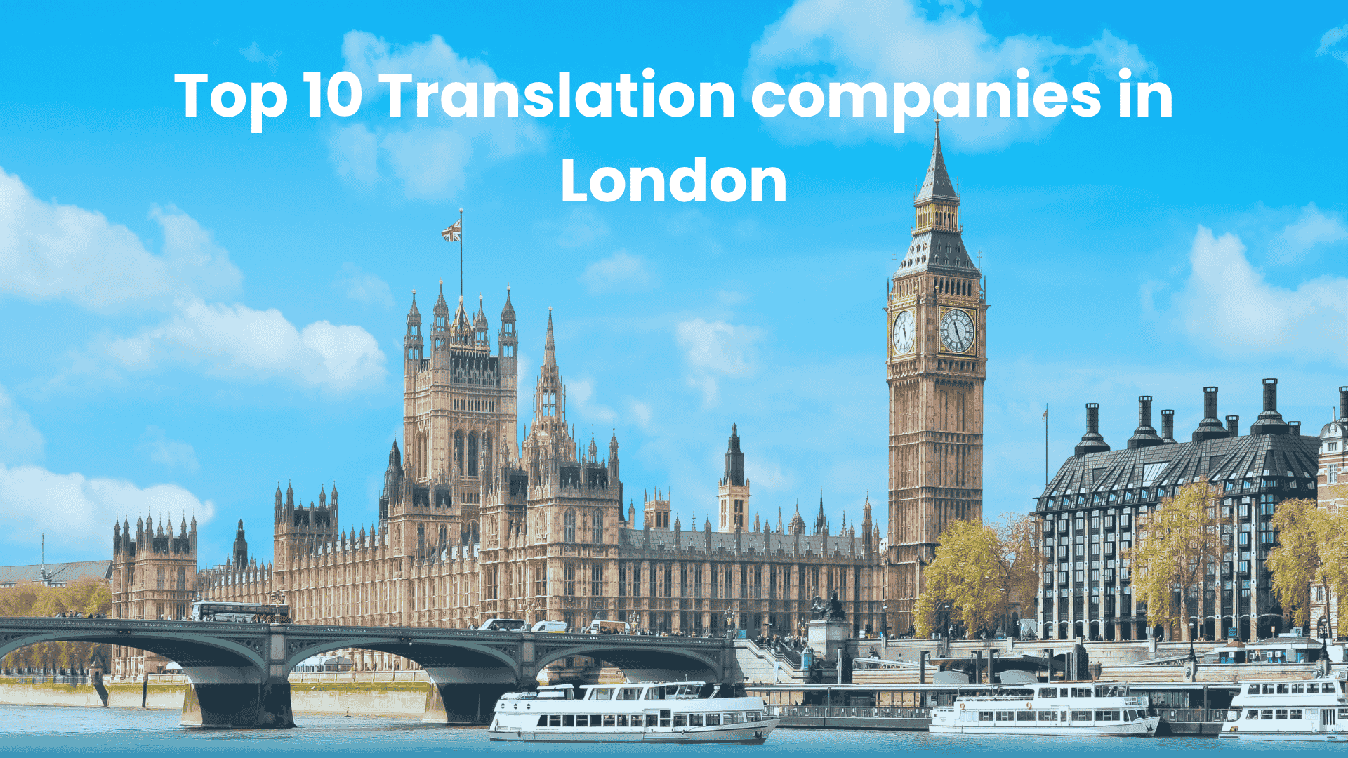 Top 10 Translation companies in London