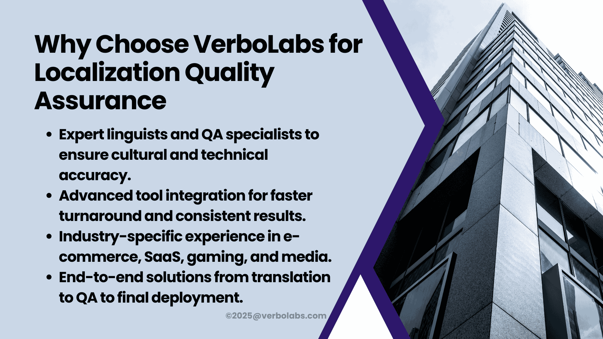 Why Choose VerboLabs for Localization Quality Assurance