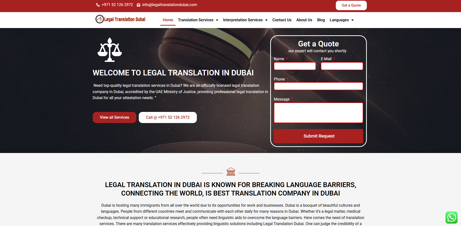 Elite Legal Translation Services