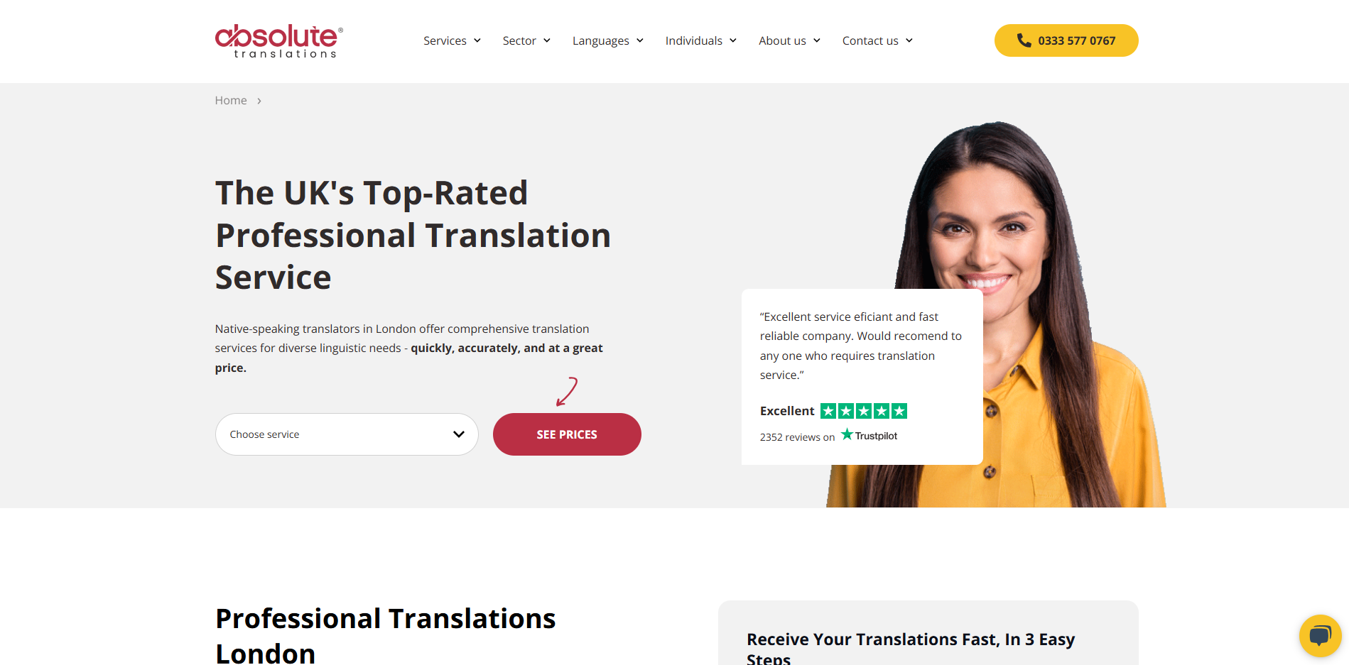 Absolute Translations