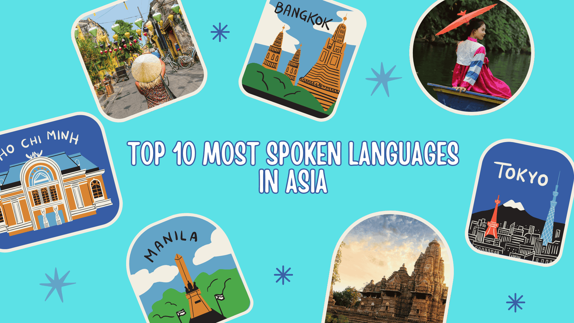 Top 10 Most Spoken Languages in Asia