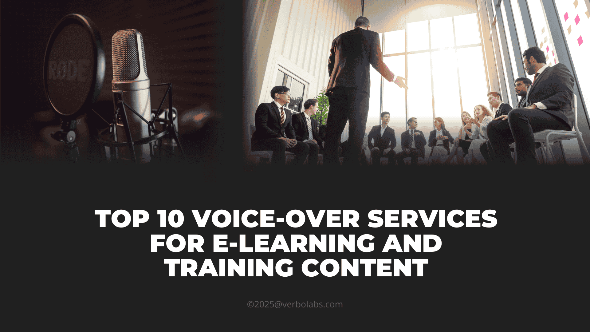 Top 10 Voice-Over Services for E-Learning and Training Content