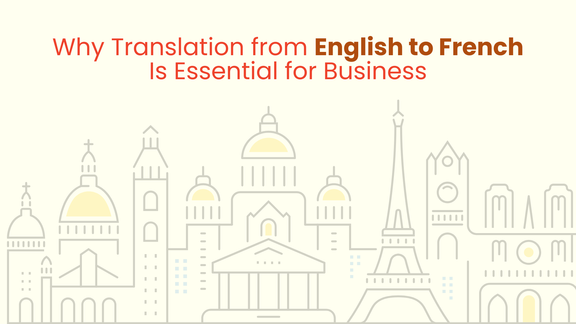 Why Translation from English to French Is Essential for Business