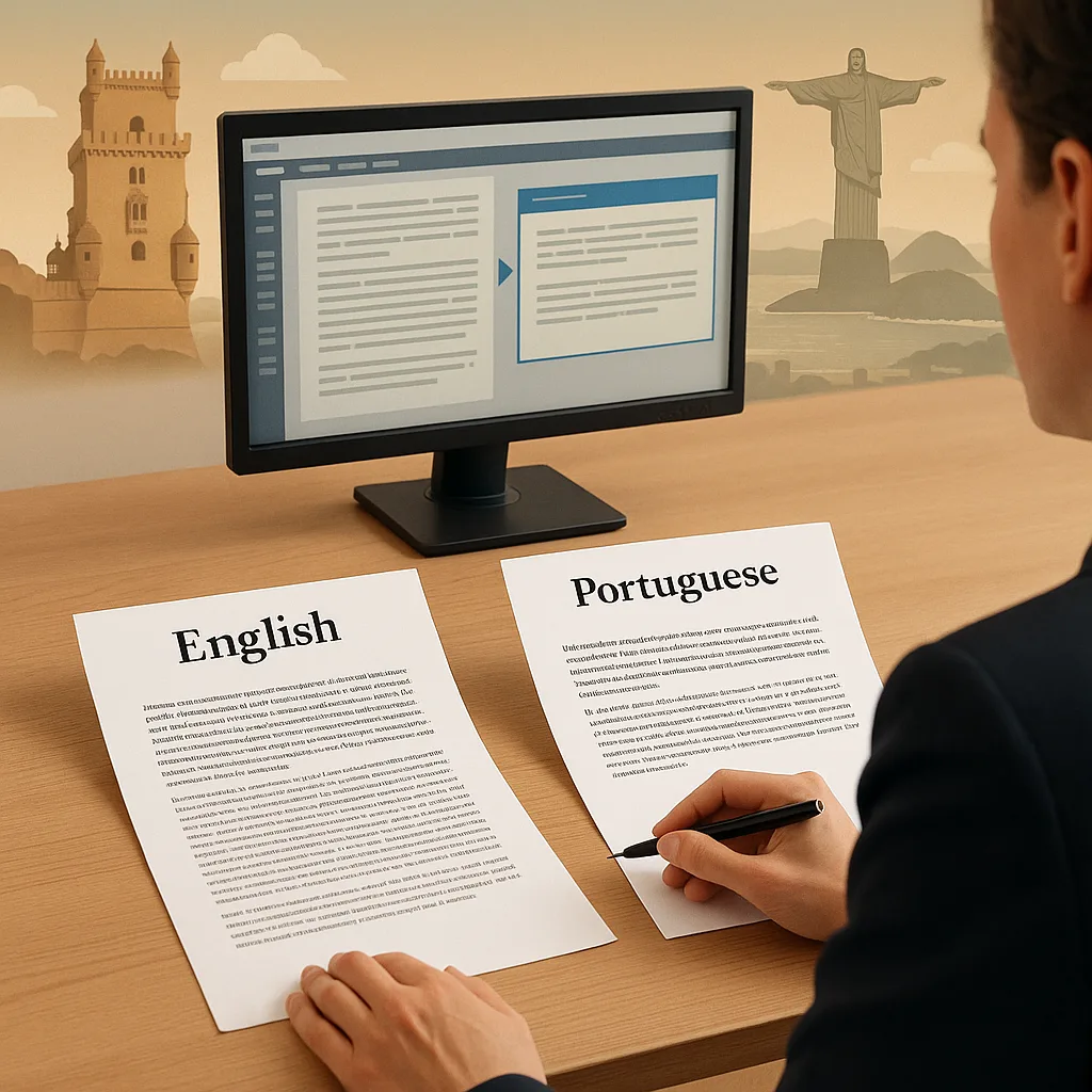 What are Portuguese translation services