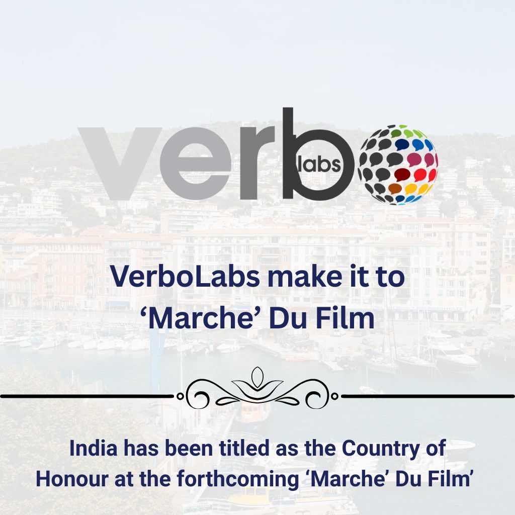 Verbolabs make it to Marche Du Film