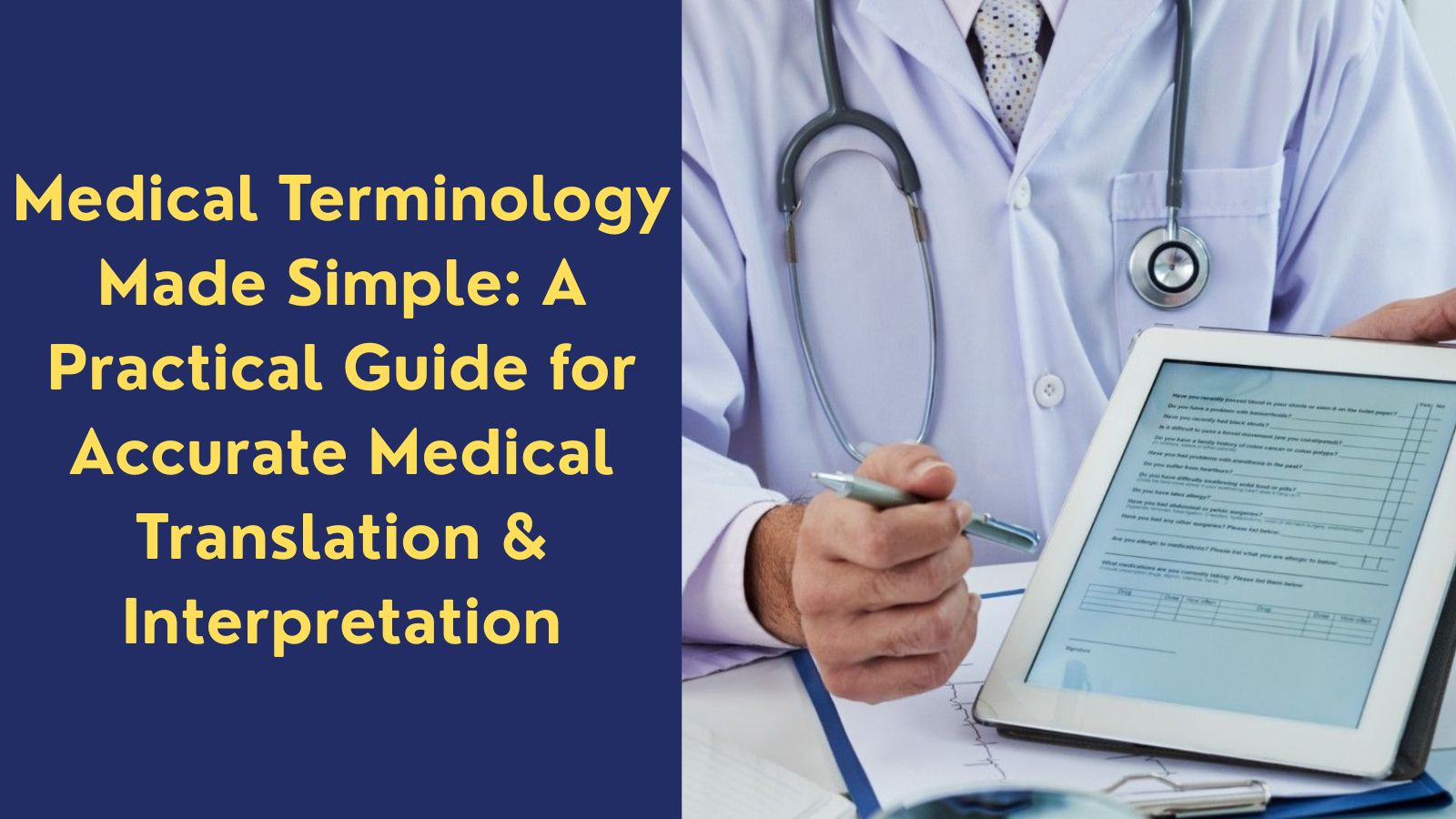 Medical Terminology Made Simple A Practical Guide for Accurate Medical Translation & Interpretation