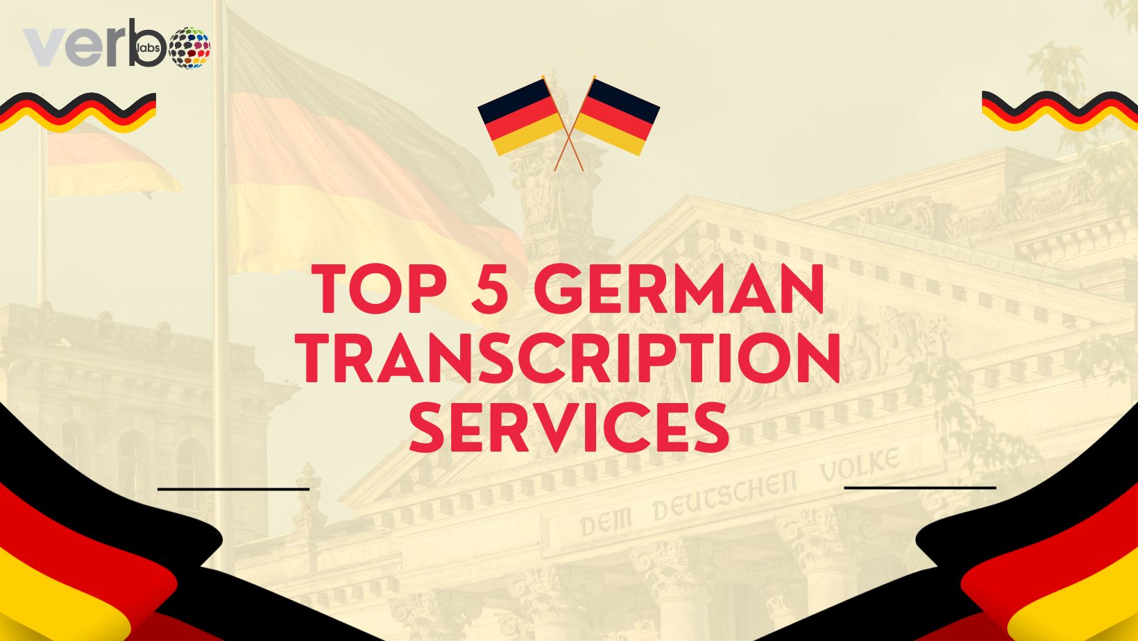 Top 5 German Transcription Services