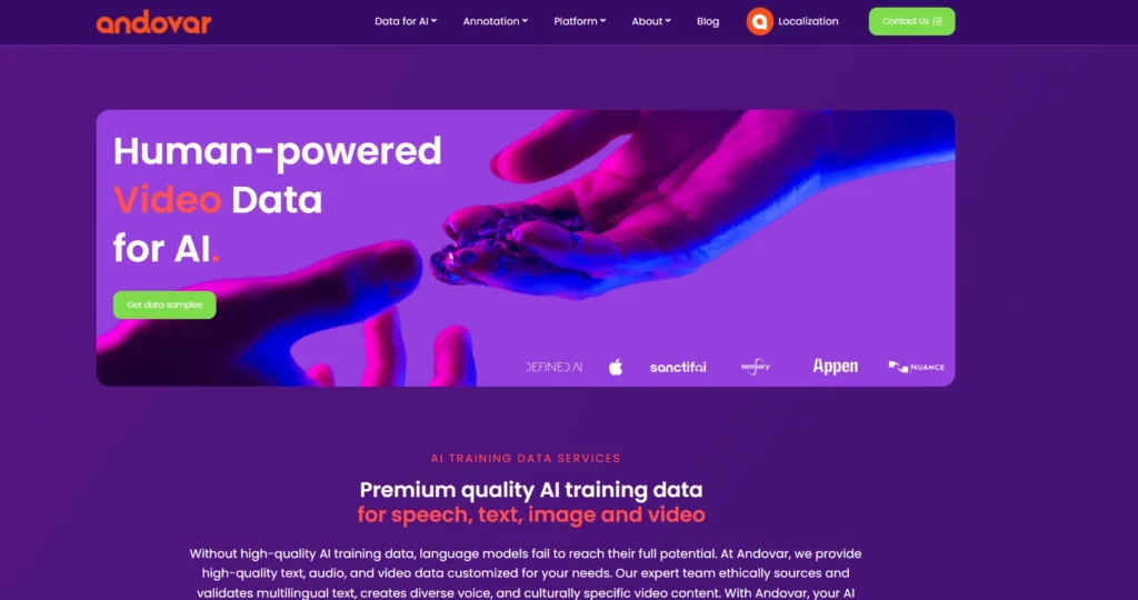 Andovar Homepage