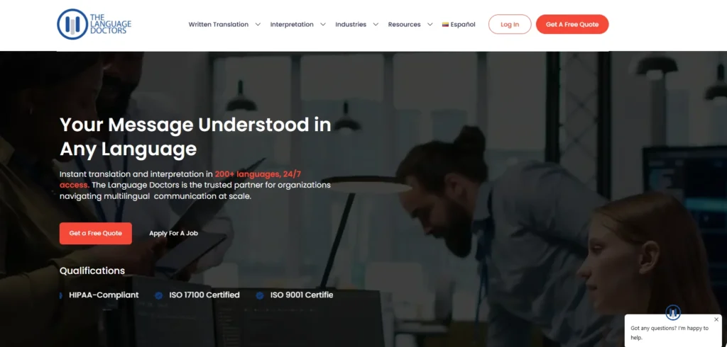 The Language Doctors Homepage