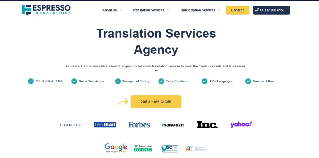 Espresso Translations