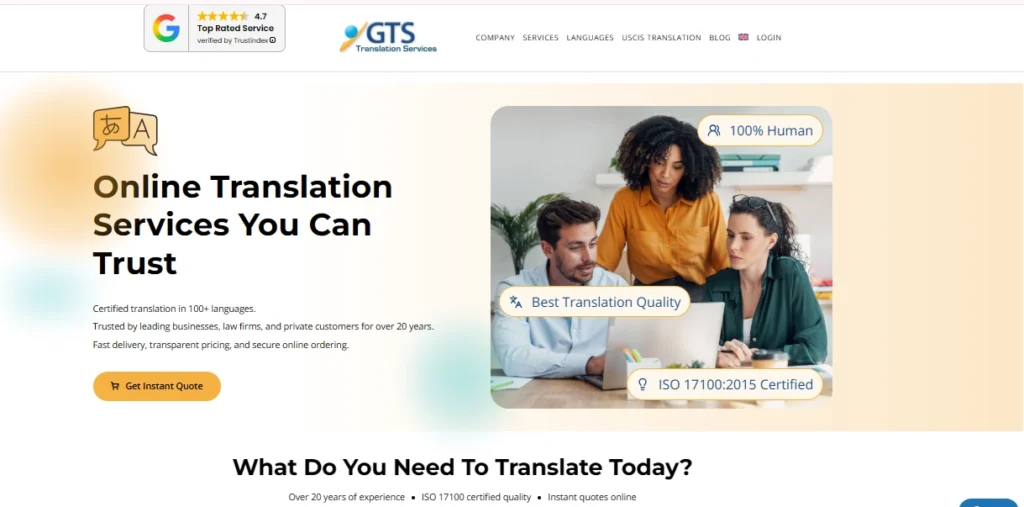 GTS-translation Homepage