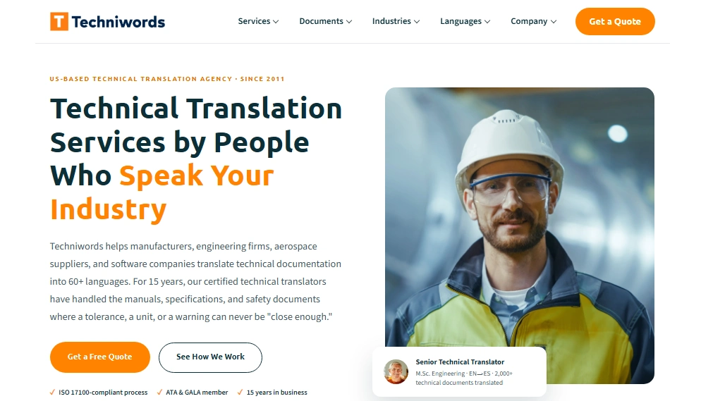 Techniwords Homepage