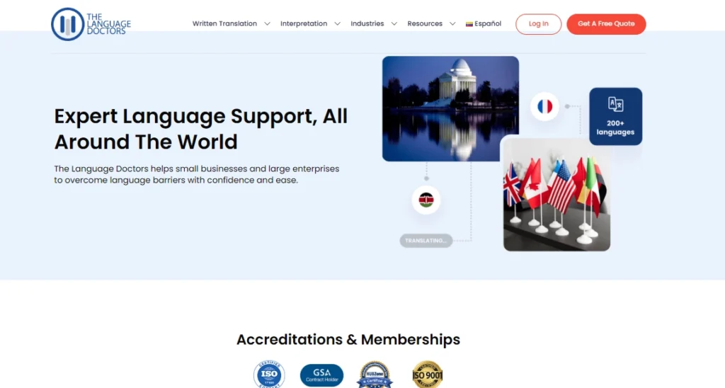 The Language Doctors Homepage