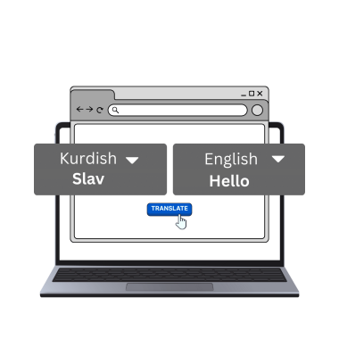 Kurdish to English translation